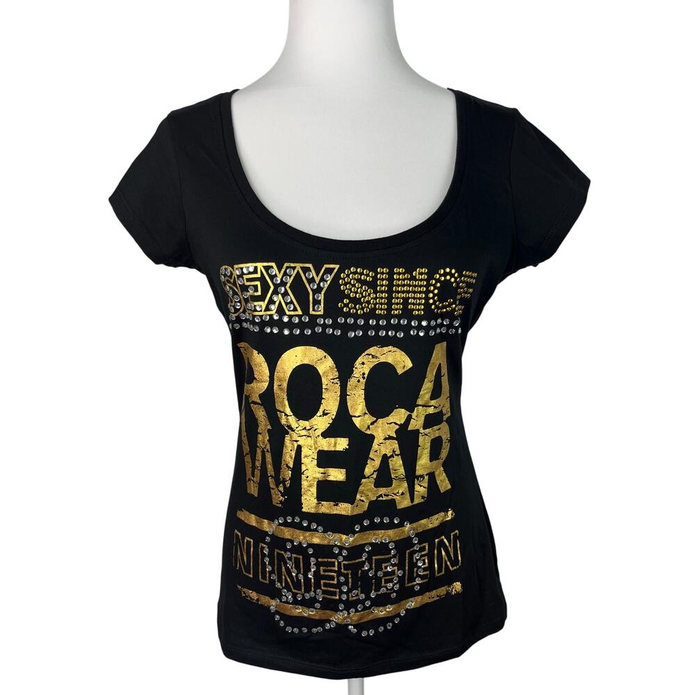 Rocawear Studded Short Sleeve Tee